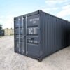 20′ x 8′ x 8.5′ Standard – Brand New Shipping & Storage Container – Wind & Watertight – Black