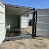 Xport Shipping Containers 20ft Open Side Shipping Container for Sale – Black, Standard Height (New, One-Trip)