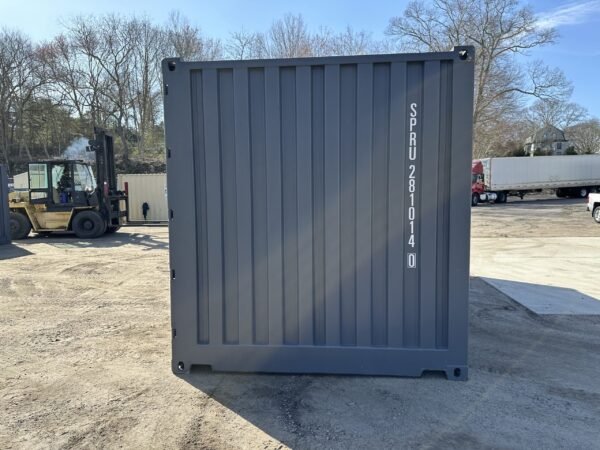Xport Shipping Containers 20ft Open Side Shipping Container for Sale – Black, Standard Height (New, One-Trip)