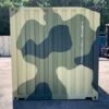Xport Shipping Containers 20ft Camouflage Shipping Container for Sale – Standard Height, New One-Trip