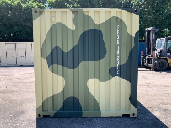 Xport Shipping Containers 20ft Camouflage Shipping Container for Sale – Standard Height, New One-Trip