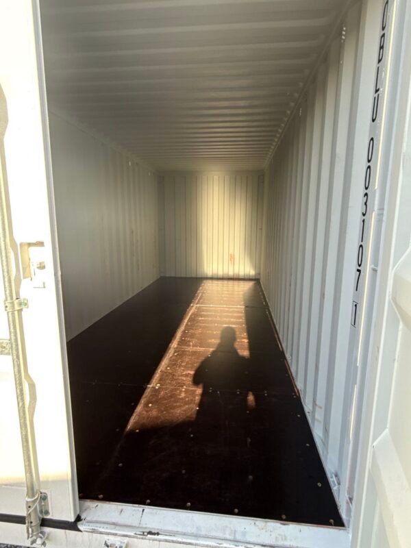 NEW 20ft White Shipping Container