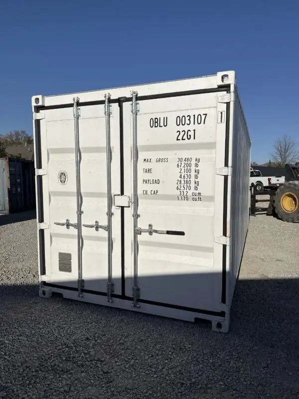 Xport Shipping Containers NEW 20ft White Shipping Container