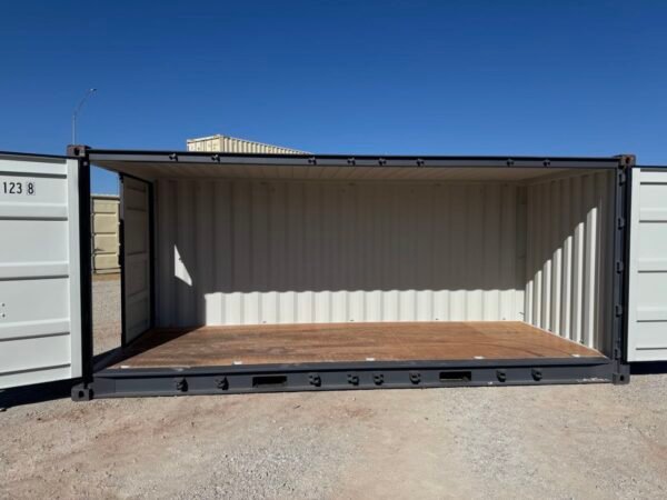 Xport Shipping Containers NEW 20ft Slate Gray Shipping Container