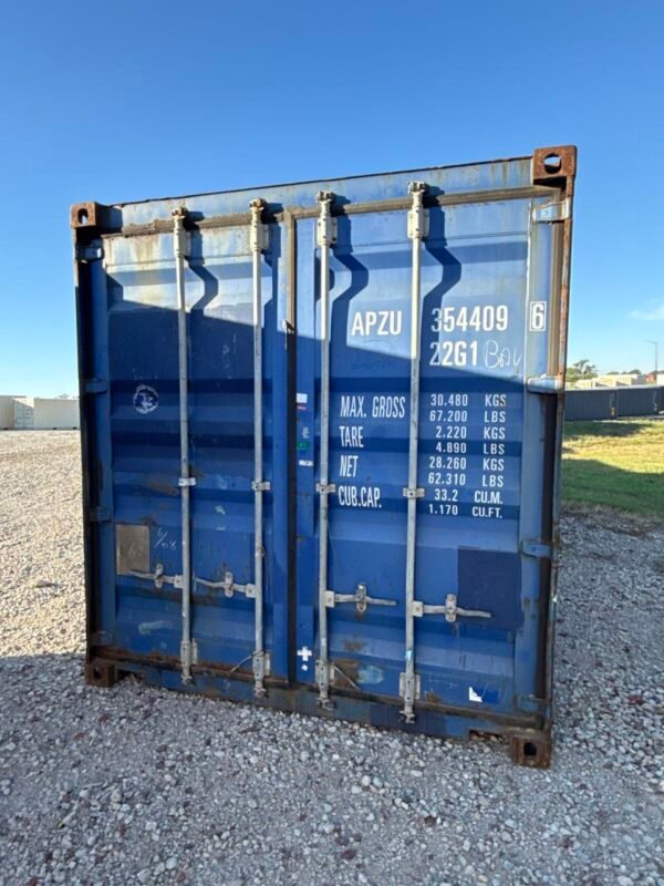 CW 20ft Blue Shipping Container