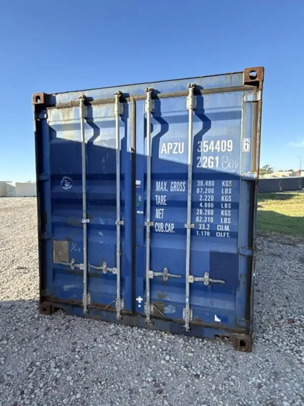 Xport Shipping Containers CW 20ft Blue Shipping Container