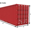 40 feet shipping container